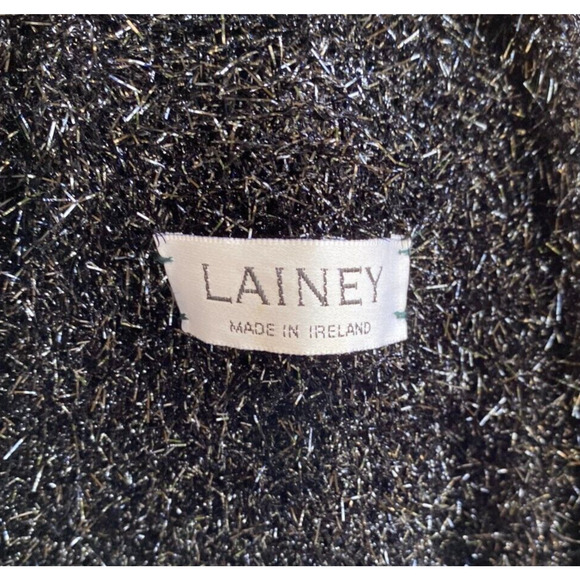 LAINEY Ireland Sparkly Sweater Lainey Keogh Open Knit Cardigan Sweater One Size - Picture 8 of 12